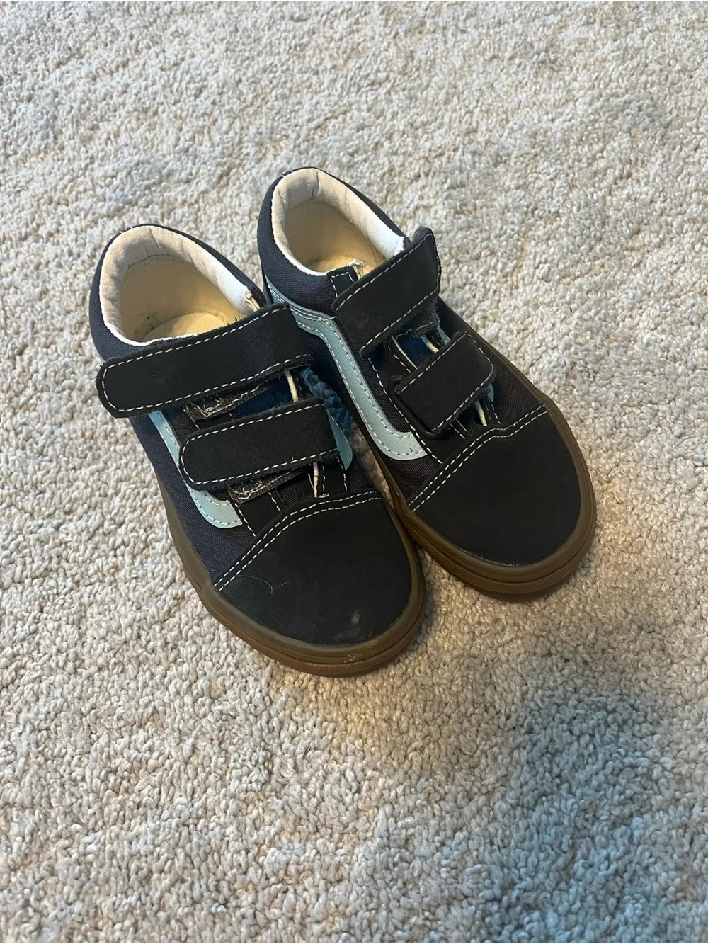 Kids Vans Hook-and-Loop Sneakers